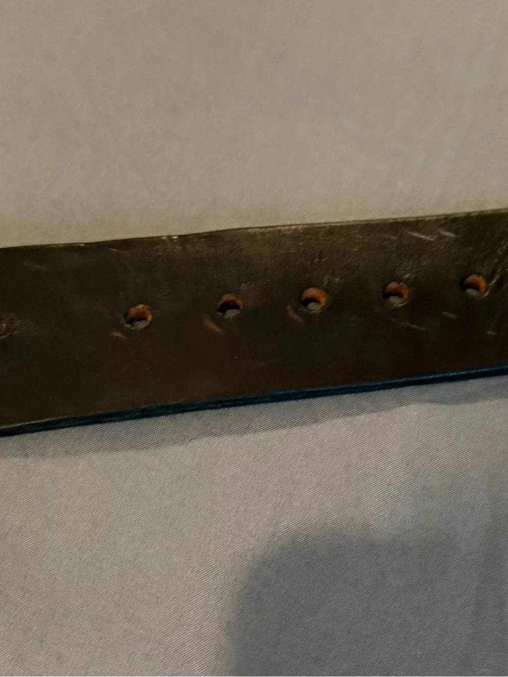 Harley-Davidson Black and Brown Leather belt Vintage